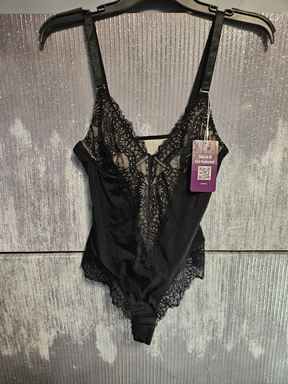 Heyshape black lace